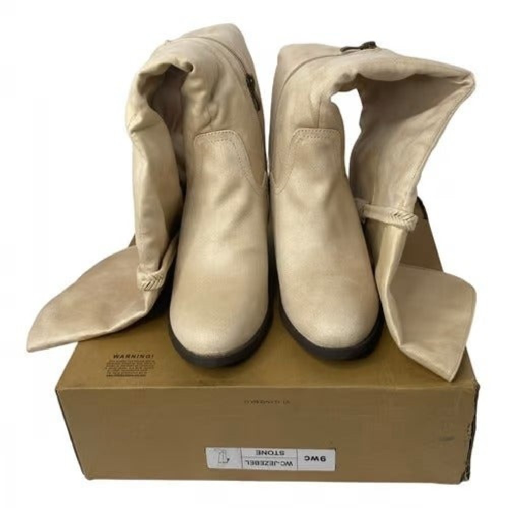 JOURNEE COLLECTION  WOMENS WID WHITE STONE 9M